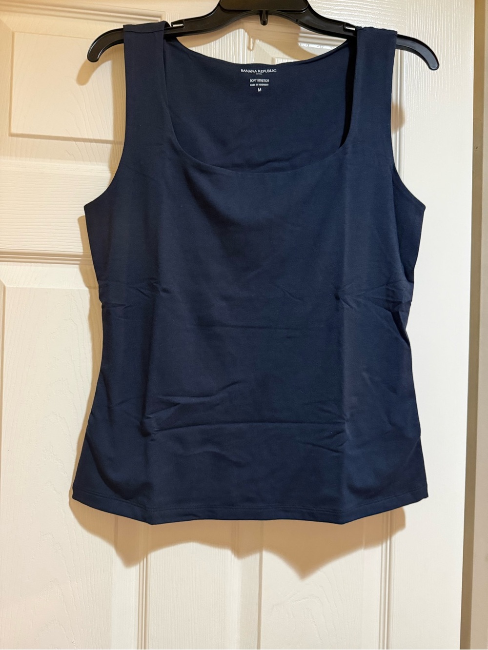 Banana Republic Navy Scoop Neck Tank